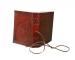  Embossed Classic Pentagram Leather Journal Diary Handmade with leather strap closure